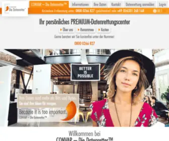 Datenretter.de(Datenrettung direkt von den Profis CONVAR) Screenshot