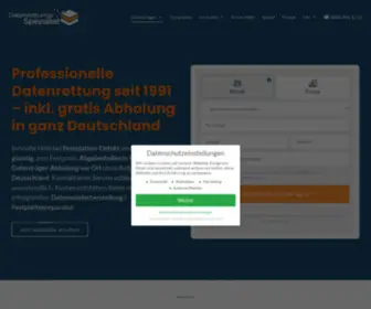 Datenrettungsspezialist.de(Datenrettung zum Festpreis) Screenshot