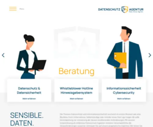 Datenschutz-Agentur.de(Datenschutz Agentur) Screenshot