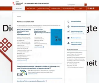 Datenschutz-Bremen.de(Aktuelles) Screenshot