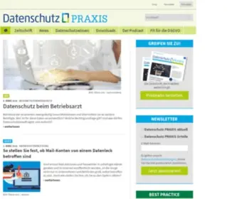 Datenschutz-Praxis.de(Datenschutz PRAXIS) Screenshot