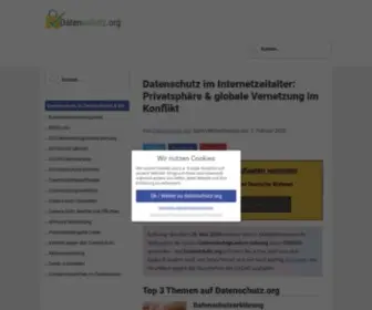 Datenschutz.org(Datenschutz) Screenshot