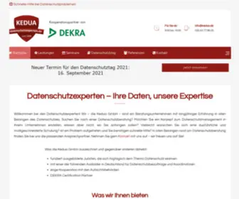 Datenschutzexperten.de(Datenschutzberatung für ganz Deutschland) Screenshot