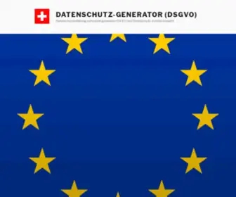 Datenschutzgenerator.ch(Datenschutz-Generator (DSGVO)) Screenshot