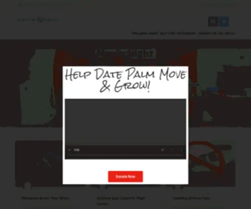 Datepalmprimary.com(Building Foundations for life) Screenshot