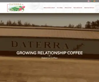 Daterracoffee.com.br(Daterra Site) Screenshot
