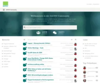 Datev-Community.de(Home) Screenshot