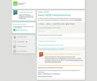 Datev-Status.de(Datev Status) Screenshot