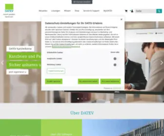 Datev.de(DATEV Software und Consulting) Screenshot