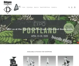 Datgenroasters.com(Coffee roasting machine) Screenshot