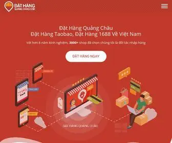 Dathangquangchau.com(Đặt Hàng Quảng Châu) Screenshot