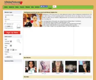 Dating72.com(Find & Meet Singles online by a few clicks. Free Dating Service) Screenshot