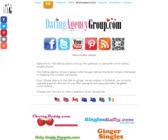 Datingagencygroup.com(The Dating Agency Group) Screenshot