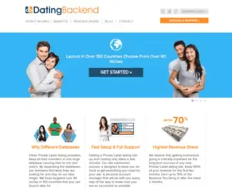 Datingbackend.com(Private Label) Screenshot