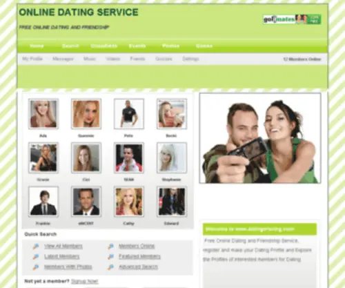 Datingcraving.com(Free Online Dating & Relationship Service) Screenshot