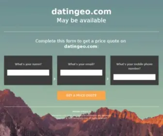 Datingeo.com(Datingeo) Screenshot