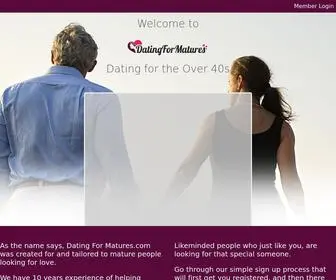 Datingformatures.com(Datingformatures) Screenshot