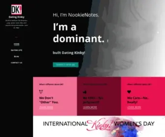Datingkinky.com(Dating Kinky) Screenshot