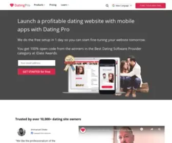 Datingpro.com(PG Dating Software and Social Networking Software) Screenshot