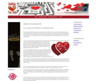 Datingtipssite.net(Online Dating Tips Site) Screenshot