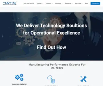 Datixinc.com(ERP Consultants) Screenshot