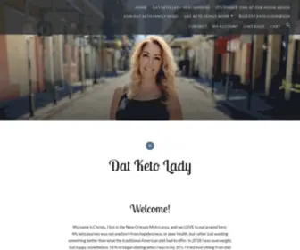 Datketolady.com(Dat Keto Lady) Screenshot