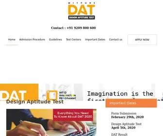 Dat.net.in(Design Aptitude Test) Screenshot