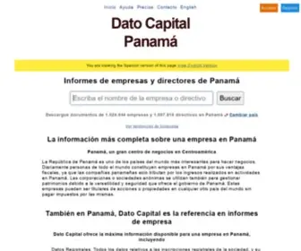 Datocapital.com.pa(Buscador) Screenshot
