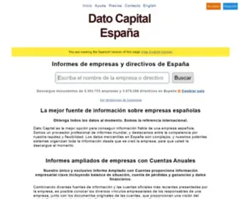 Datocapital.es(Informes) Screenshot