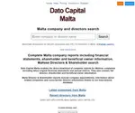 Datocapital.mt Screenshot