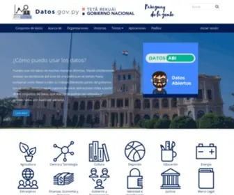 Datos.gov.py(Datos) Screenshot
