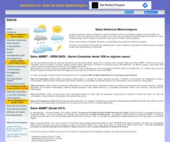 Datosclima.es(Base de datos Meteorológica) Screenshot