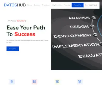 Datoshub.com(Staffing Solutions and IT Services) Screenshot