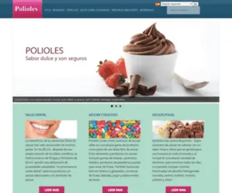 Datossobrelospolioles.com(Polioles) Screenshot