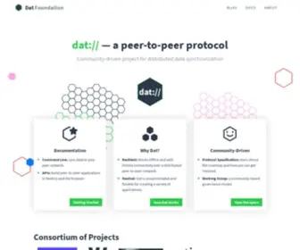 Datproject.org(Datproject) Screenshot