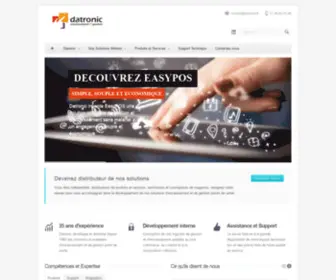 Datronic.fr(Encaissement et gestion point de vente) Screenshot