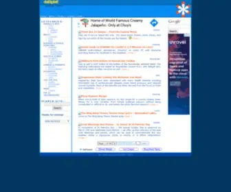 Datsplat.com(RANDOM TIDBITS) Screenshot