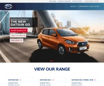 Datsun.co.za(Most affordable family & hatchback cars in South Africa) Screenshot