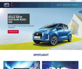 Datsun.com(Official Datsun Global) Screenshot