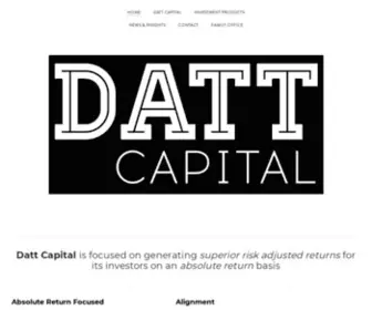Datt.com.au(Datt Capital) Screenshot