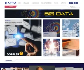 Datta.com.ec(Tu portal del sector informático) Screenshot