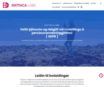 Dattacalabs.com(Dattaca) Screenshot