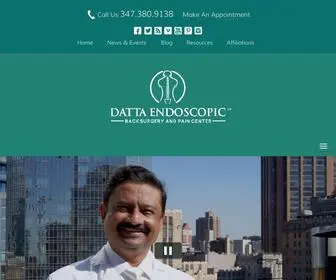 Dattaendoscopic.com(The office of Dr. Sukdeb Datta. Dr. Datta) Screenshot