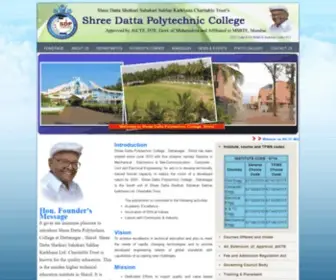 Dattapolytechnic.com(Shree Datta Polytechnic College Dattanagar Shirol) Screenshot