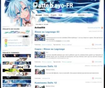 Dattebayo-FR.com(Accueil) Screenshot
