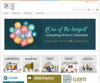 Dattis.com(Consultores en comunicaciones estratégicas y PR) Screenshot