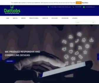 Dattobs.com(Business growth and development Company) Screenshot