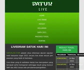 Datuklive.com Screenshot