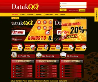 Datukqq.org Screenshot