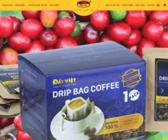 Datvietcoffee.com.vn(Dat Viet Coffee) Screenshot